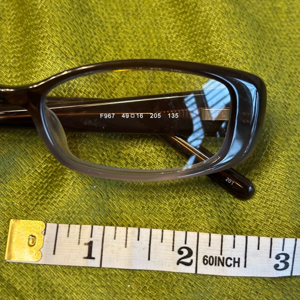 Fendi Eyeglass Frames F967 49 16 205 135 With Case - Picture 12 of 13
